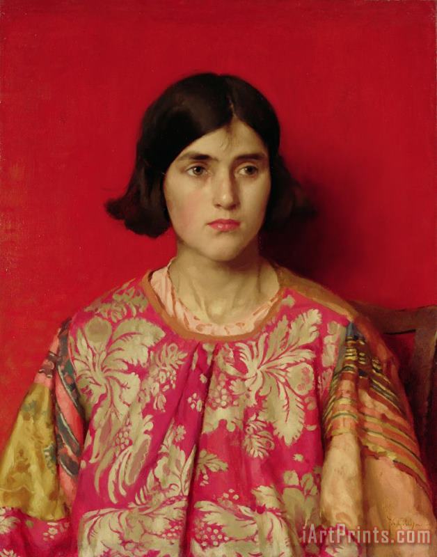 Thomas Cooper Gotch The Exile - Heavy is the Price I Paid for Love Art Painting