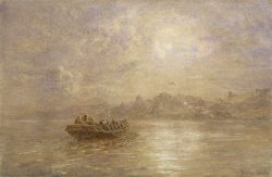 Thomas Danby The Passing Of 1880 painting