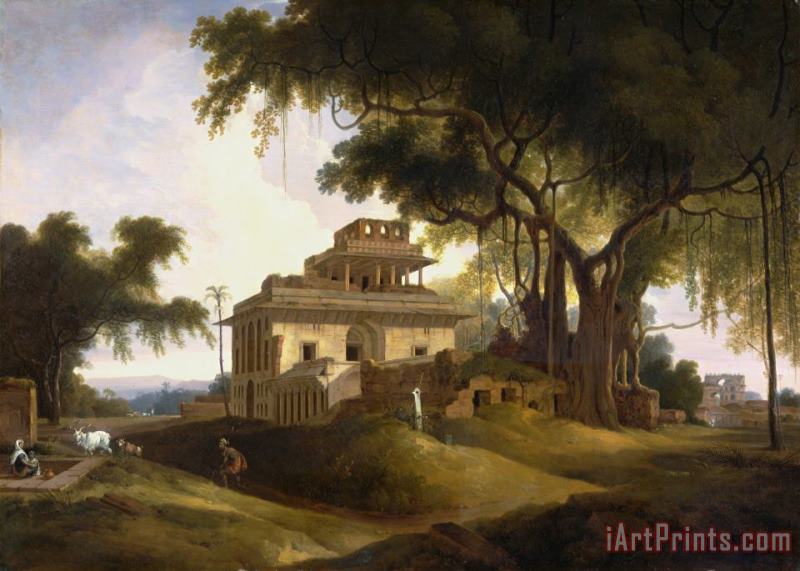Thomas Daniell Ruins of The Naurattan, Sasaram, Bihar Art Painting