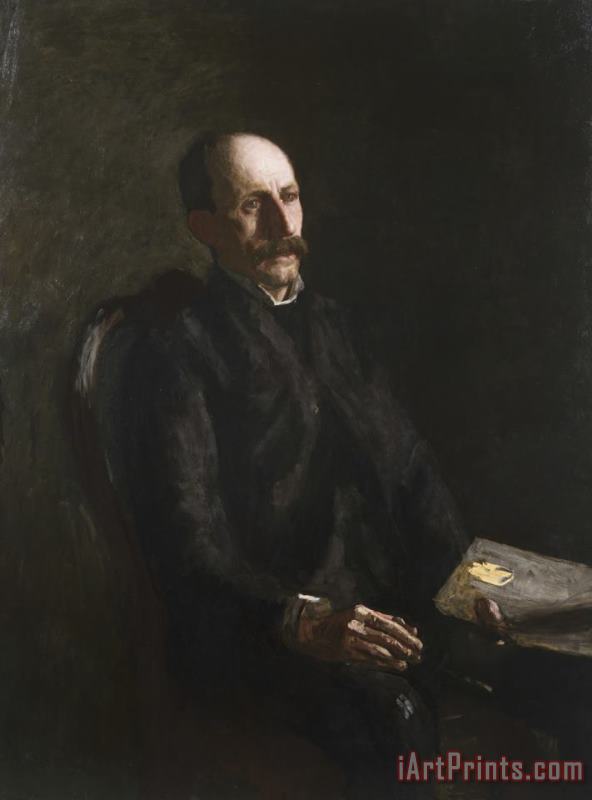 Thomas Eakins Portrait of a Man Art Print