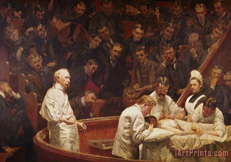 Thomas Eakins The Agnew Clinic Art Painting