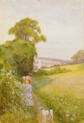 Thomas Frederick Mason Sheard Picking Flowers