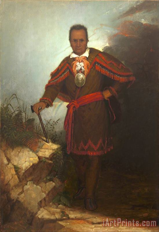 Red Jacket (sagoyewatha) painting - Thomas Hicks Red Jacket (sagoyewatha) Art Print