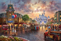 Thomas Kinkade 60th Disneyland