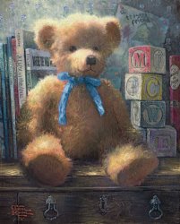 Thomas Kinkade A Trusted Friend - Blue Bell