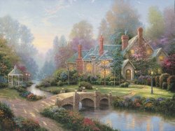 Thomas Kinkade Beyond Spring Gate