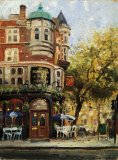 Bloomsbury Cafe by Thomas Kinkade