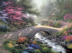Thomas Kinkade Bridge of Faith