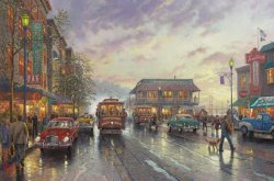 Thomas Kinkade City by The Bay