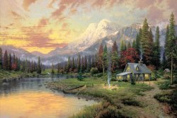 Thomas Kinkade Evening Majesty
