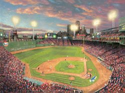 Thomas Kinkade Fenway Park