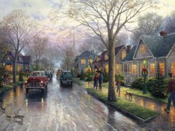 Thomas Kinkade Hometown Christmas
