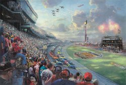 Thomas Kinkade Nascar Thunder