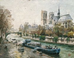 Thomas Kinkade Notre Dame, Paris