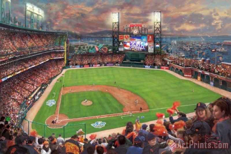 San Francisco Giants, It's Our Time painting - Thomas Kinkade San Francisco Giants, It's Our Time Art Print