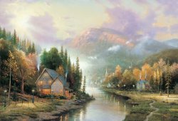 Thomas Kinkade Simpler Times I