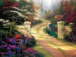 Thomas Kinkade Spring Gate