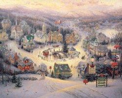 Thomas Kinkade St. Nicholas Circle