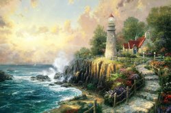 Thomas Kinkade The Light of Peace