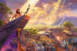 Thomas Kinkade The Lion King