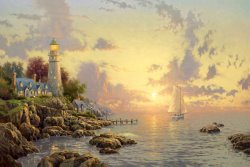 Thomas Kinkade The Sea of Tranquility