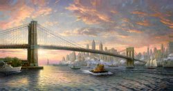 Thomas Kinkade The Spirit of New York