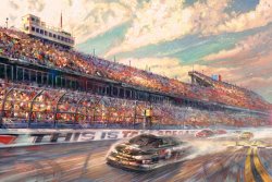 Thomas Kinkade This Is Talladega