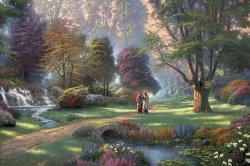 Thomas Kinkade Walk of Faith