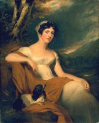 Thomas Lawrence Honorable Emma Cunliffe later Emma Cunliffe-Offley painting