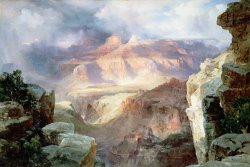 Thomas Moran A Miracle of Nature painting