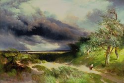 Thomas Moran East HamptonLong Island Sand Dunes painting