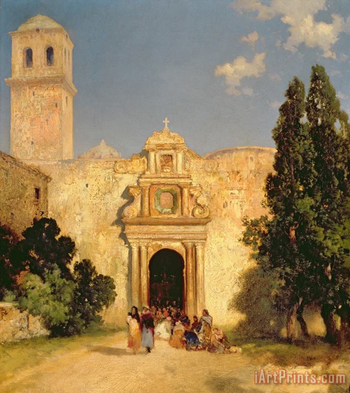 Thomas Moran Maravatio in Mexico Art Painting
