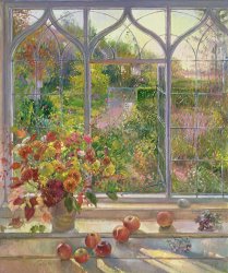 Timothy Easton Autumn Windows painting Timothy Easton Autumn Windows painting