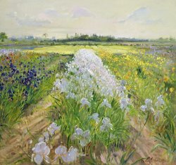 Timothy Easton Down the Line painting