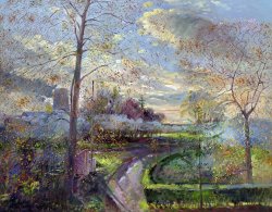 Timothy Easton Smoke Drift - Autumn painting