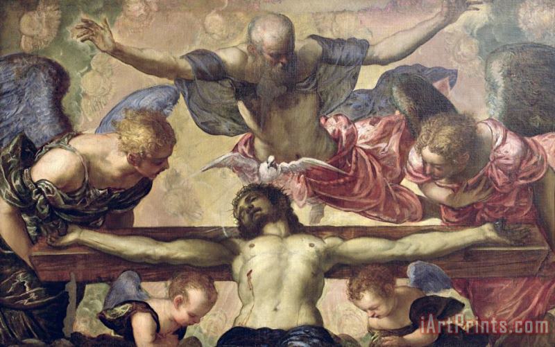 Tintoretto The Trinity Art Painting