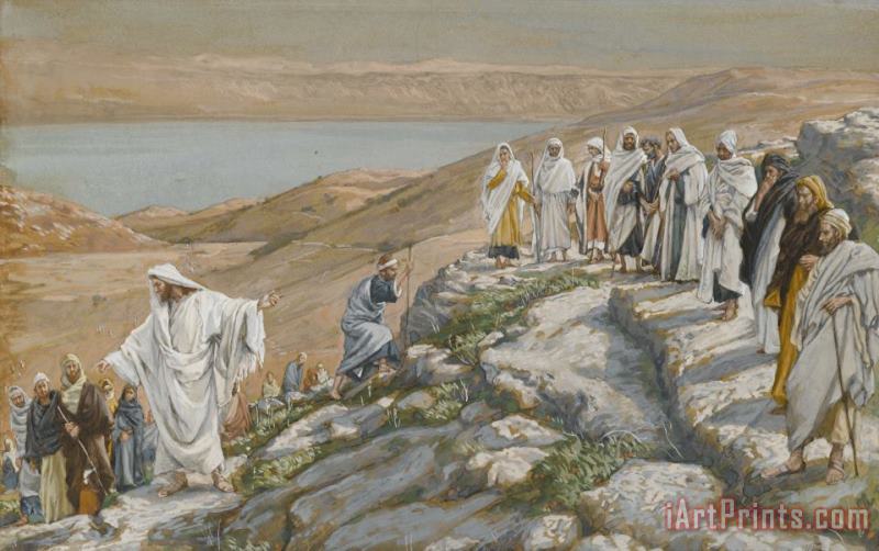 Tissot Ordaining of the Twelve Apostles Art Painting