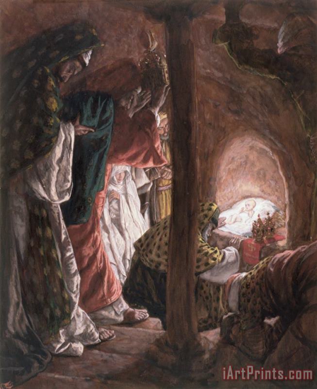Tissot The Adoration of the Wise Men Art Print