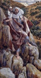 Tissot The Good Shepherd painting