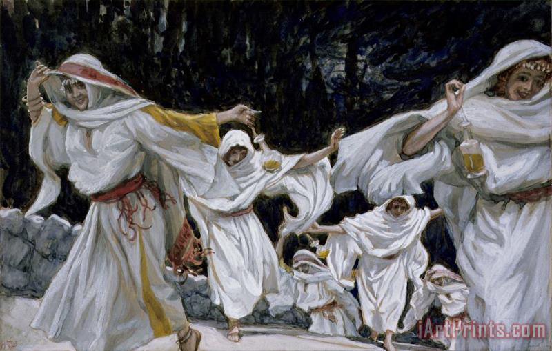 Tissot The Wise Virgins Art Painting