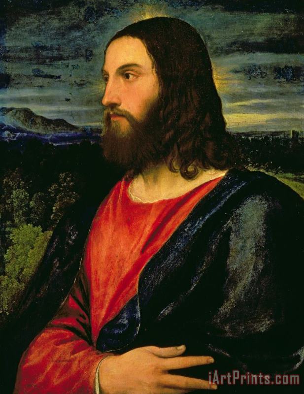 Titian Christ The Redeemer Art Painting