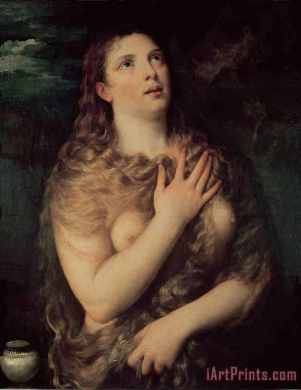 Titian Mary Magdalene Art Print