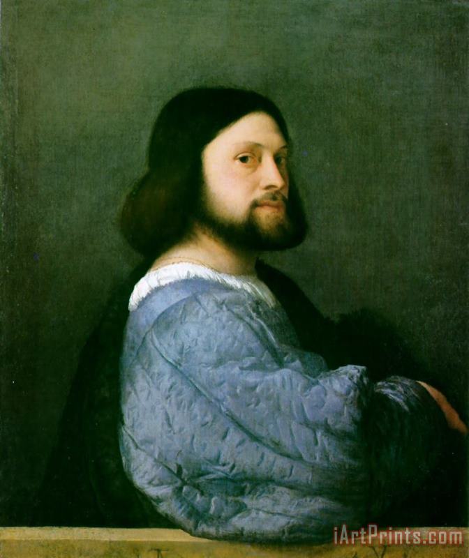 Titian Portrait of Ariosto Art Print