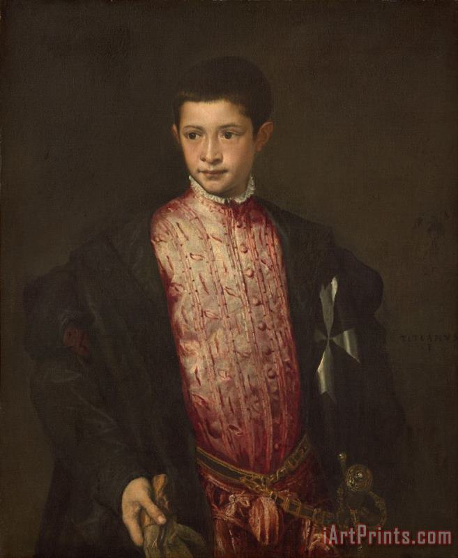 Titian Ranuccio Farnese Art Painting