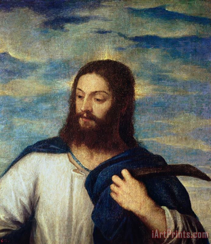 The Savior painting - Titian The Savior Art Print