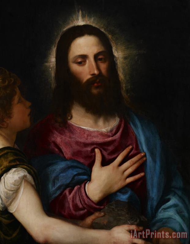 Titian The Temptation Of Christ Art Print