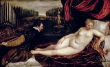 Venus and the Organist by Titian