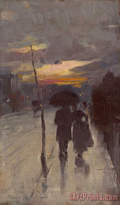 Going Home painting - Tom Roberts Going Home Art Print