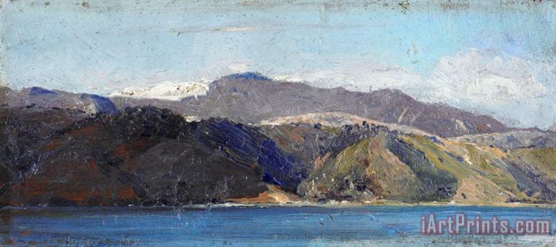 Tom Roberts In Quarantine, Wellington Art Painting