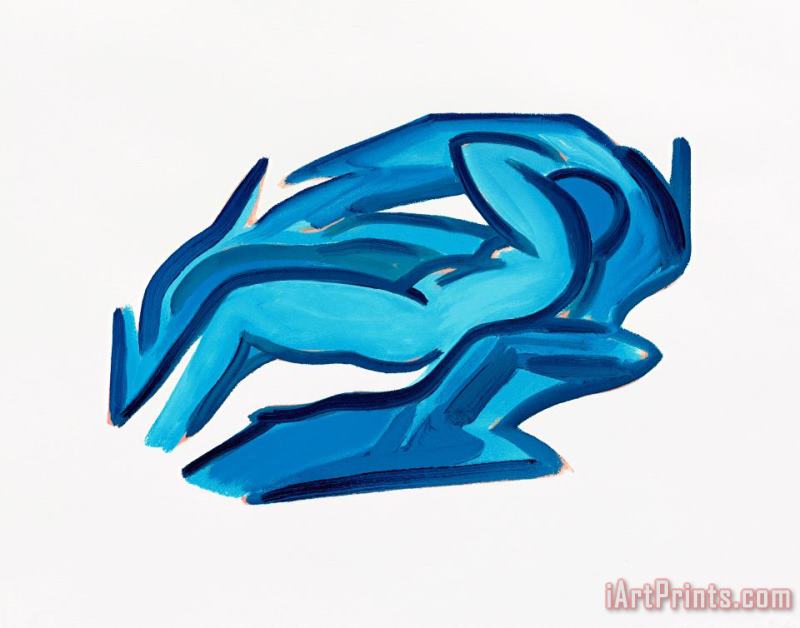 Tom Wesselmann Blue Nude #4, 2001 Art Print